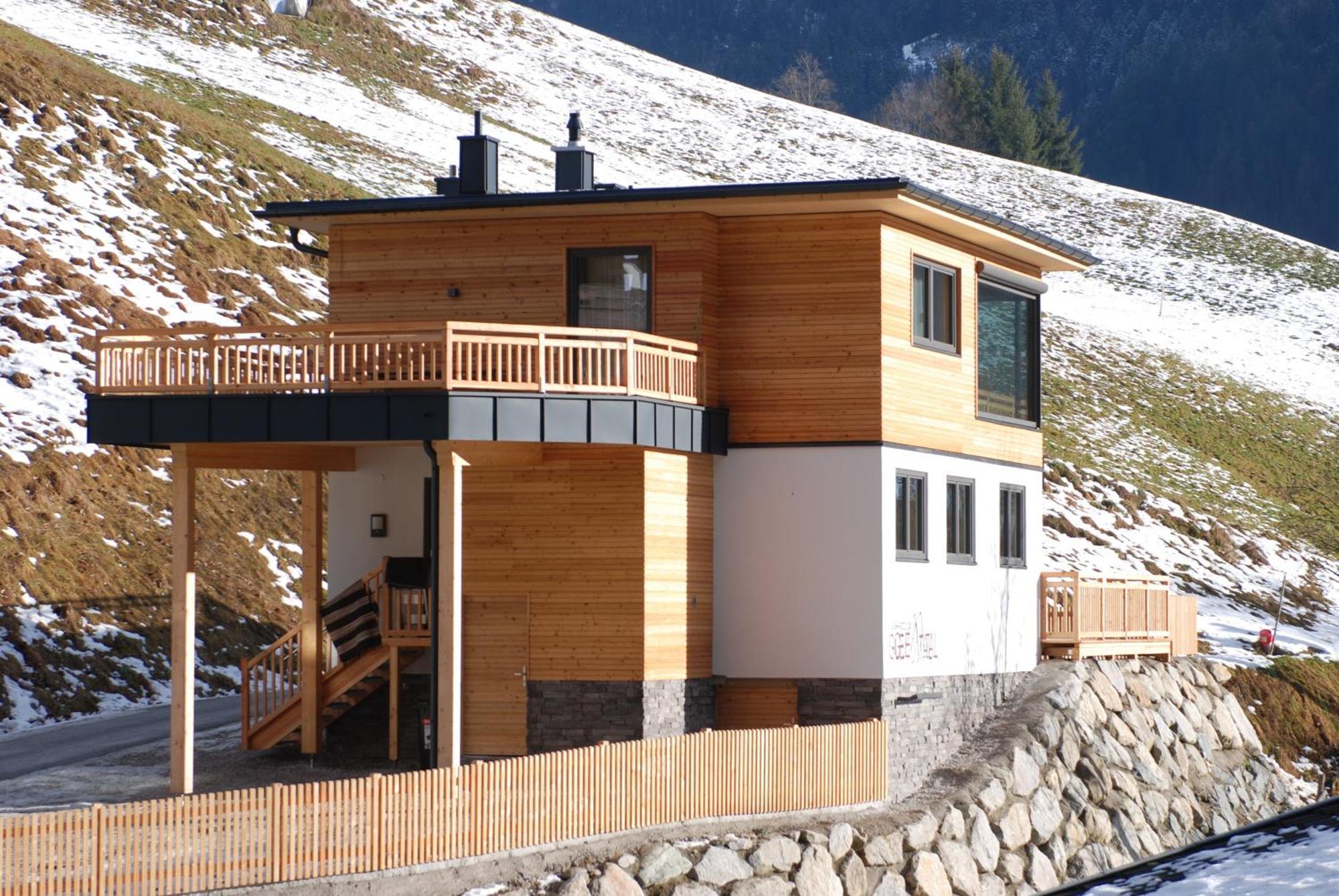 Chalet Glemmtal - Haus Schmittenblick 菲霍芬 外观 照片